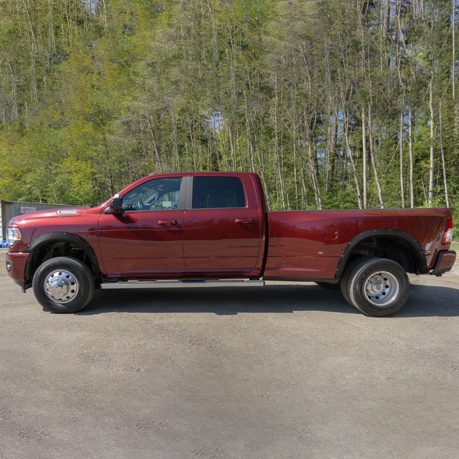 2019-2024 Dodge Ram 2500/3500 4PC Textured Pocket Rivet Style Fender Flares