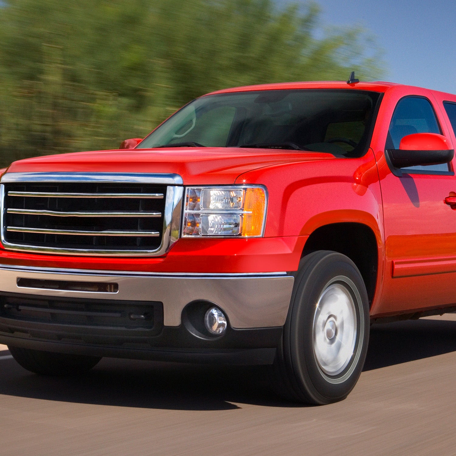 2007-2014 GMC Sierra Factory Style Headlights Chrome Housing/Clear Lens