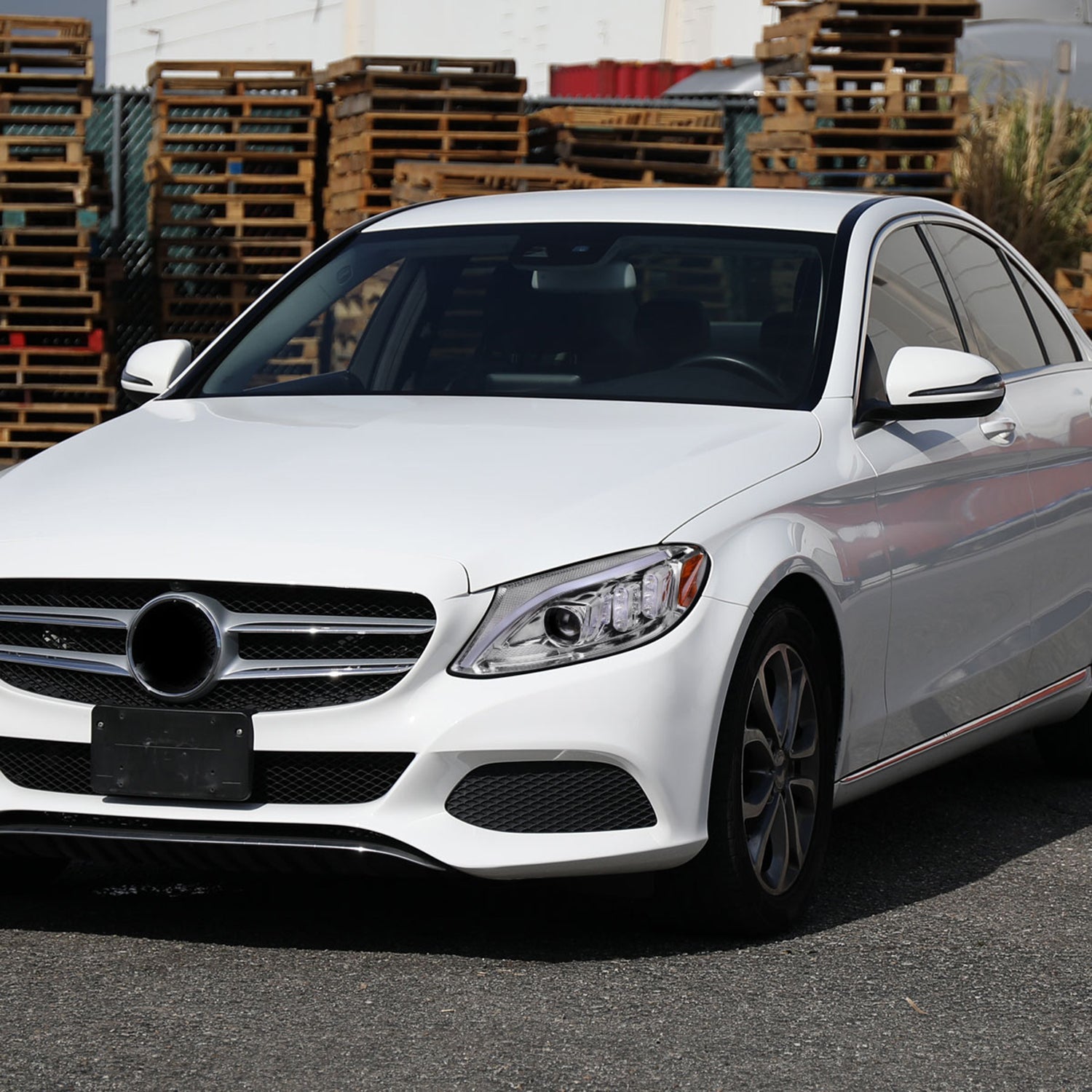 2015-2018 Mercedes-Benz C-Class W205 Full LED Headlights Signal Chrome