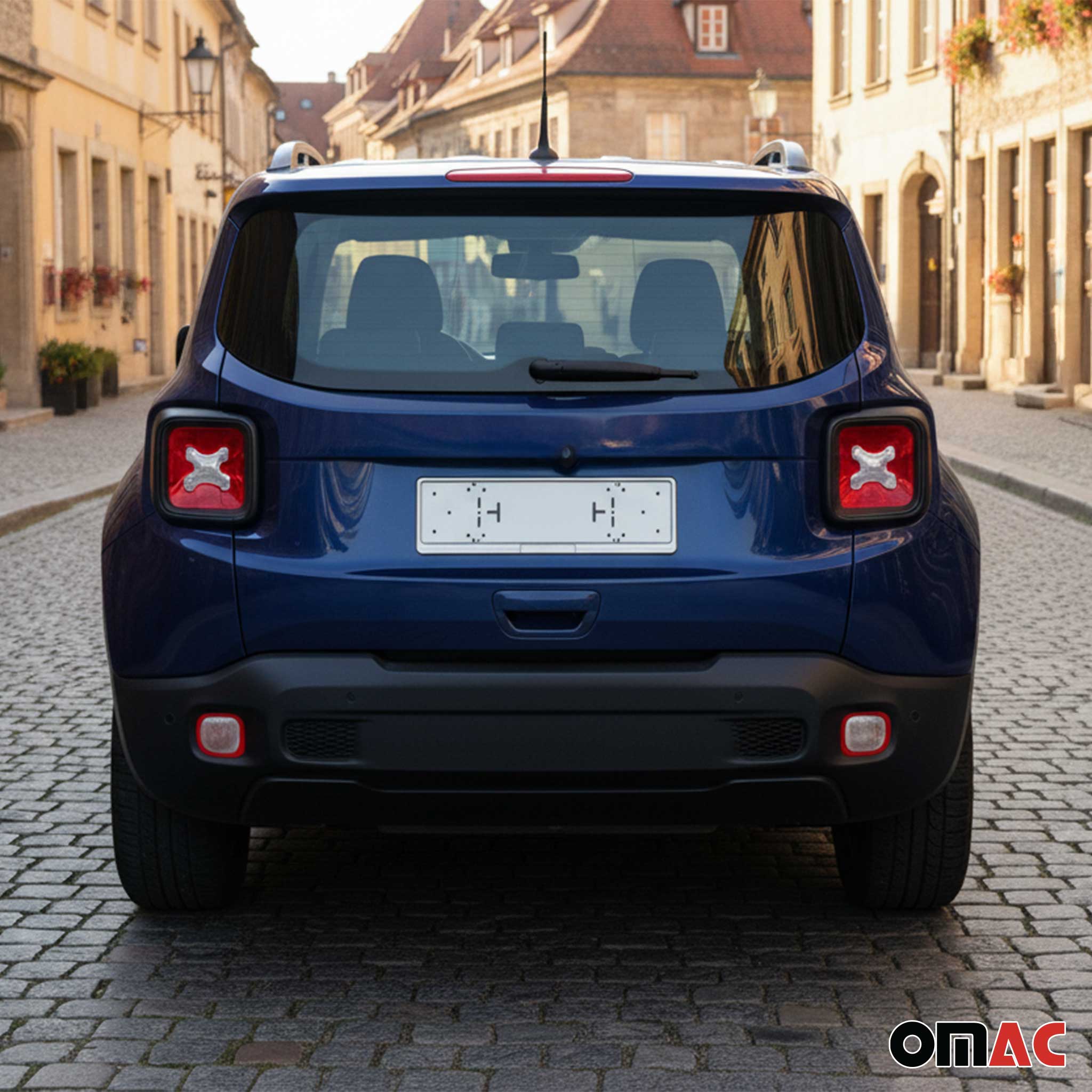 2 Pcs Chrome License Plate Frame Holder Stainless Steel fits European Models