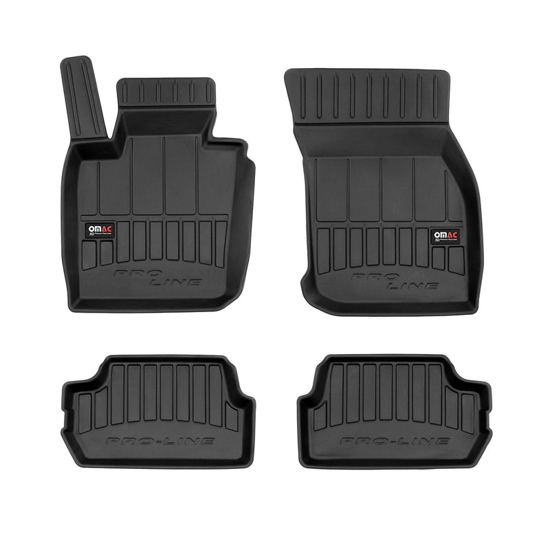 2014-2024 Mini Cooper F55 F56 F57 Premium Floor Mats Liners Full Set All Weather Heavy Duty