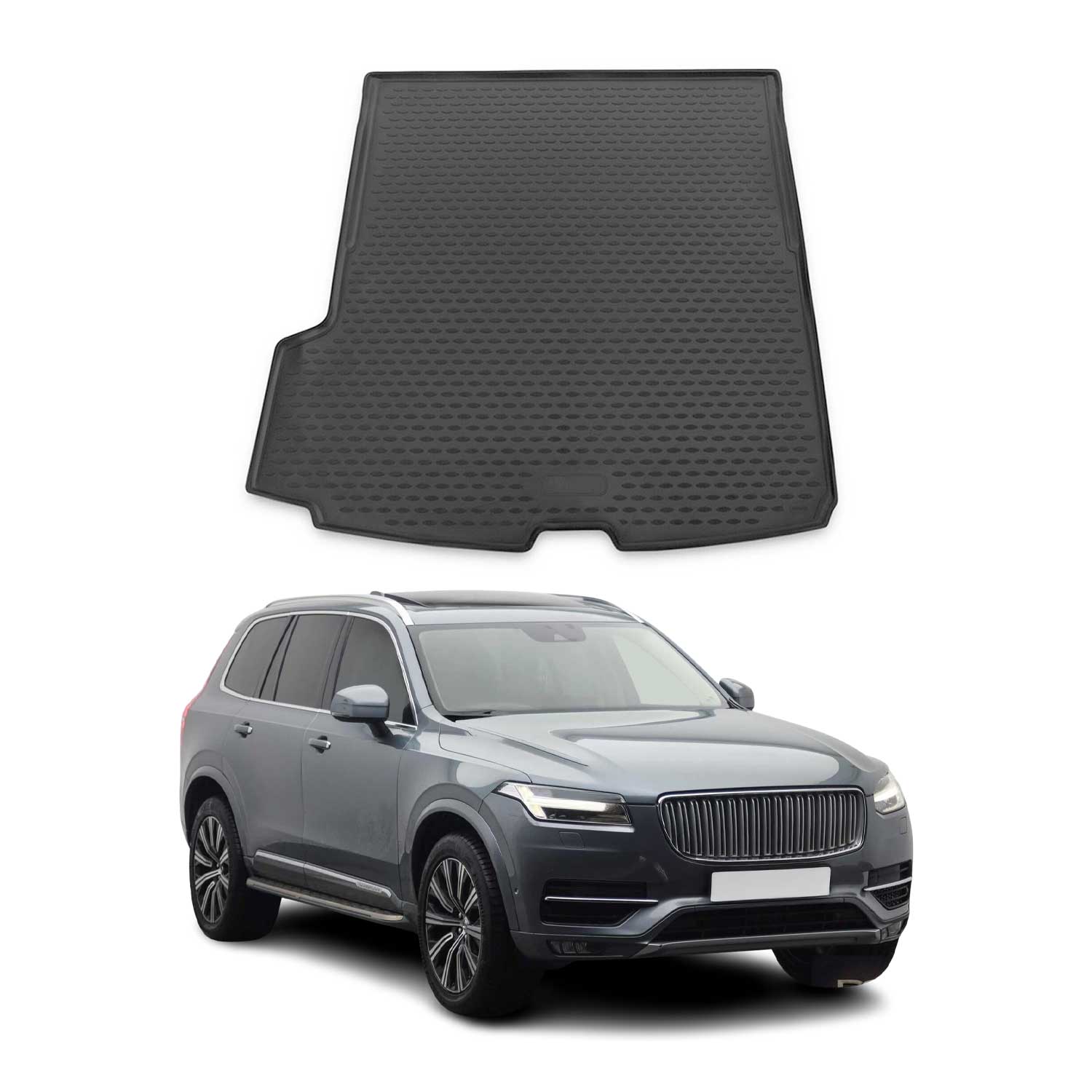 2016-2026 Volvo XC90 Cargo Liner Trunk Mat All Weather Black