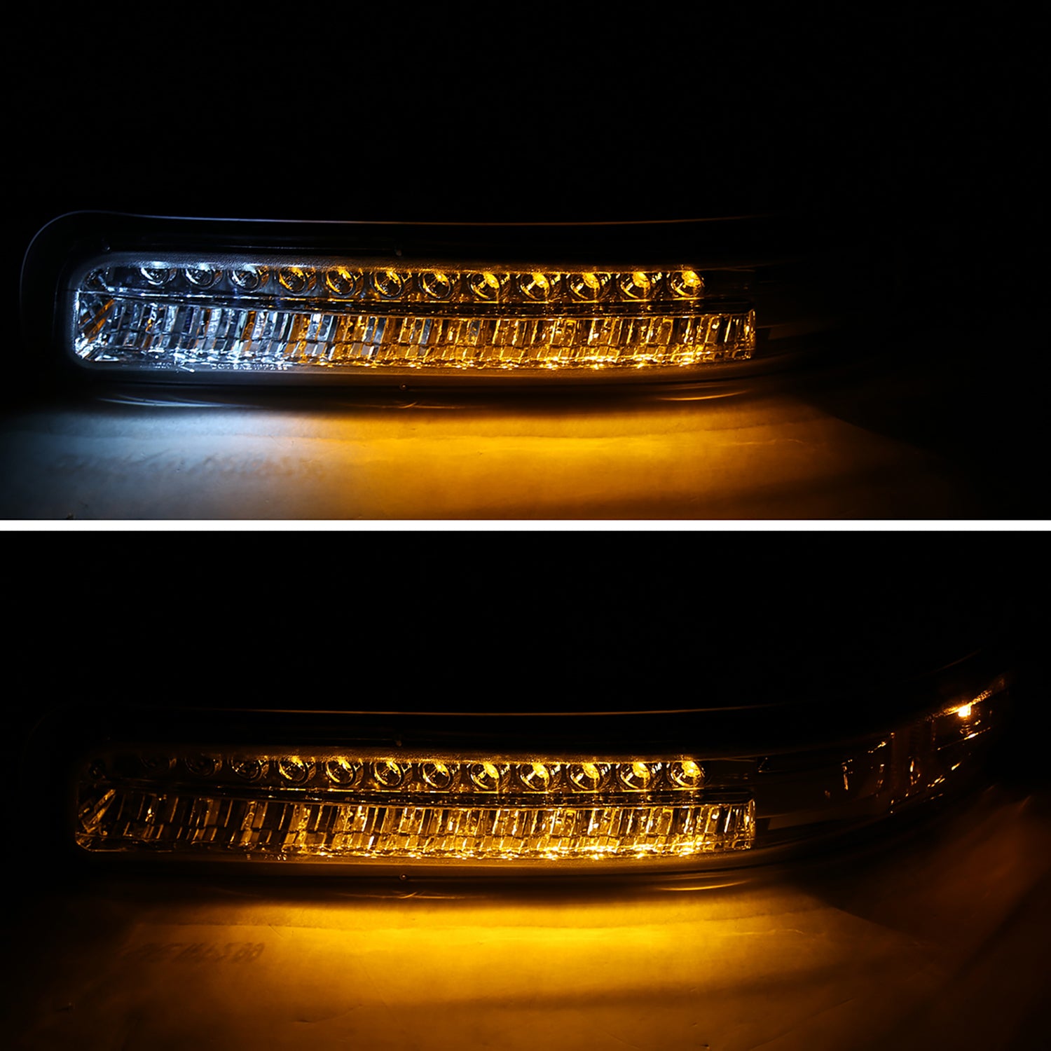 1999-2002 Chevy Silverado/ Tahoe/Suburban Dual Halo Headlights LED Chrome