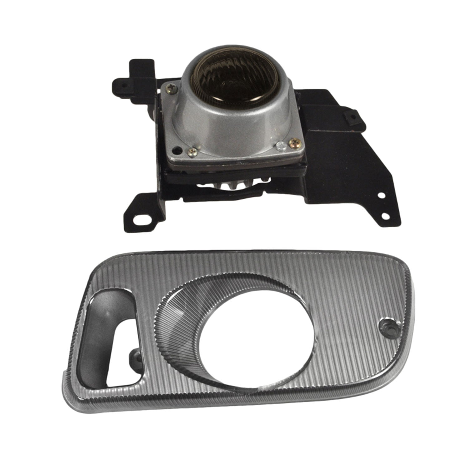 1992-1995 Honda Civic Coupe/Hatchback H3 Fog Lights Kit Chrome/Smoke Lens