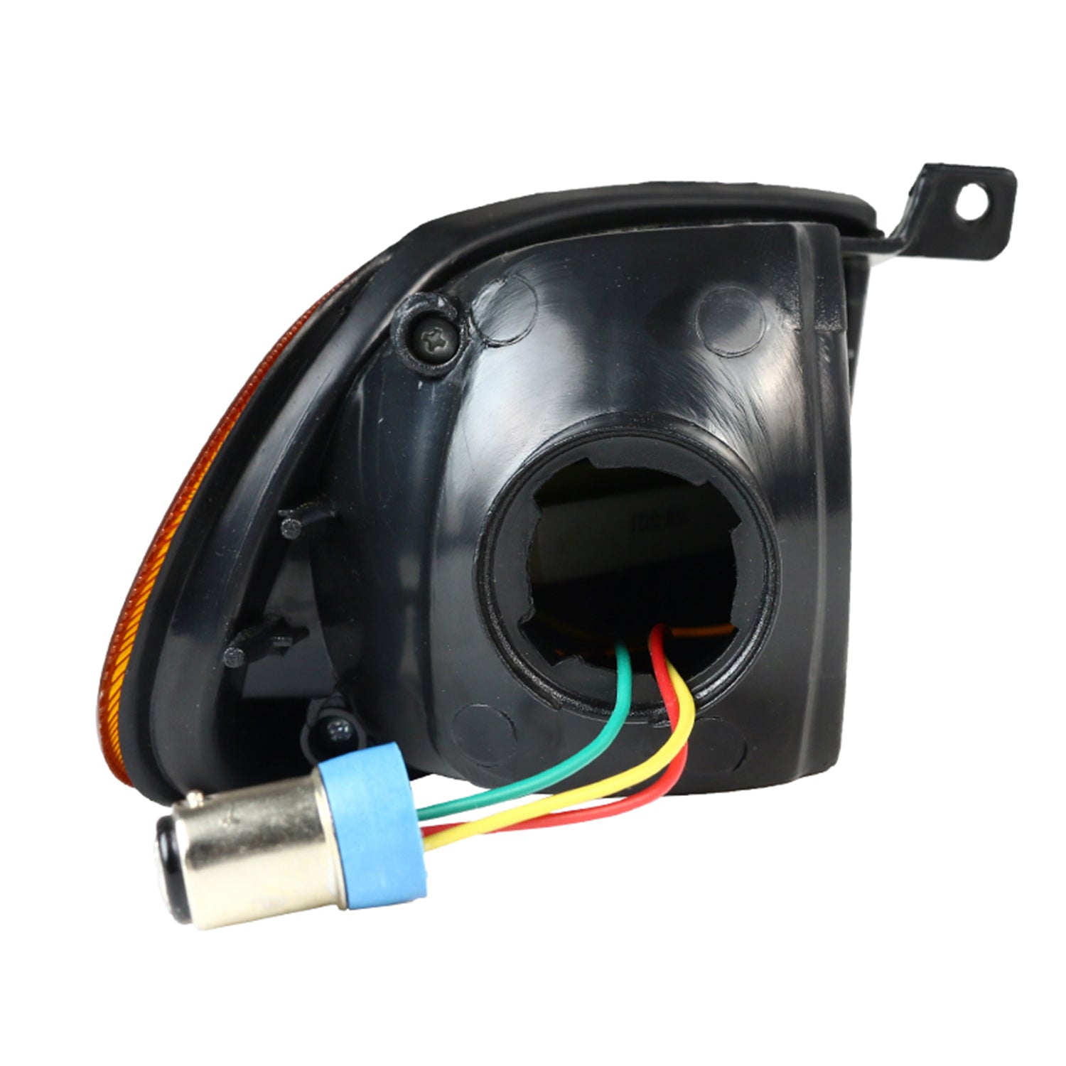 1992-1995 Honda Civic 2/3DR LED Corner Lights Chrome Housing/Amber Lens