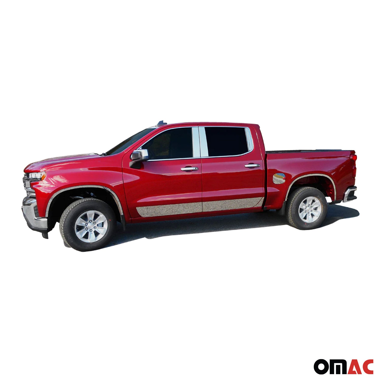 2019-2025 Chevrolet Silverado Stainless Gas Cap Door Trim 1 Pc GC59170 QAA