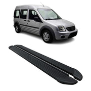 2010-2013 Ford Transit Connect Long Running Boards Side Steps Black