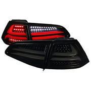 2015-2017 VW Golf/GTI LED Tail Lights Glossy Black/Smoke Lens