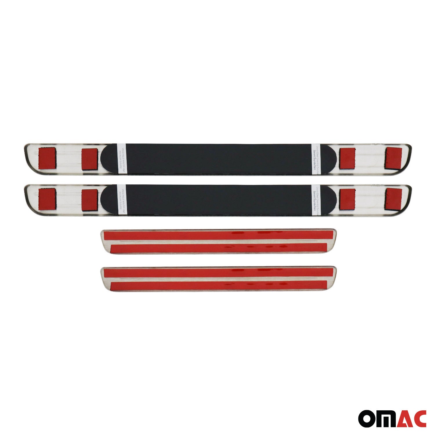 Mini Cooper Countryman Door Sill Scuff Plate Illuminated Exclusive Stainless Steel Silver 4Pcs