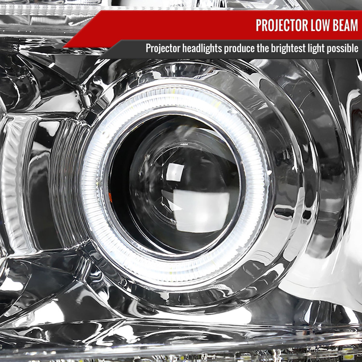 2004-2008 Ford F-150/ 2006-2008 Lincoln Mark LT Dual Halo Headlights LED Light