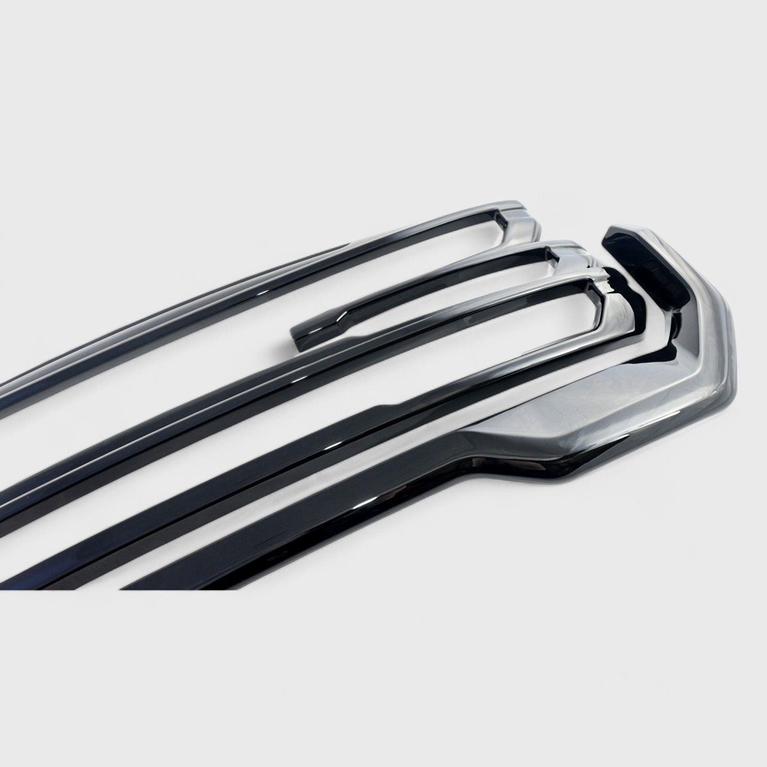 2020-2023 GMC Acadia Grille Overlay Gloss Black 5Pcs ABS Plastic