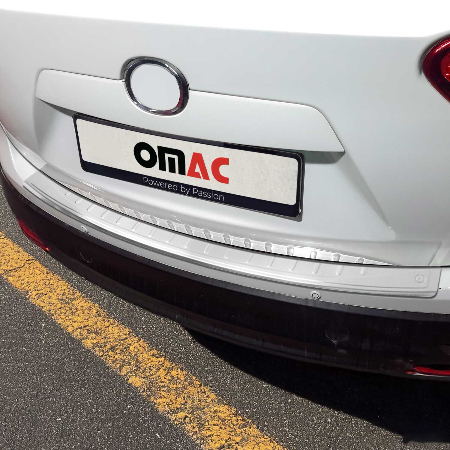 2013-2016 Mazda CX-5 Rear Bumper Guard Stainless Steel Brushed