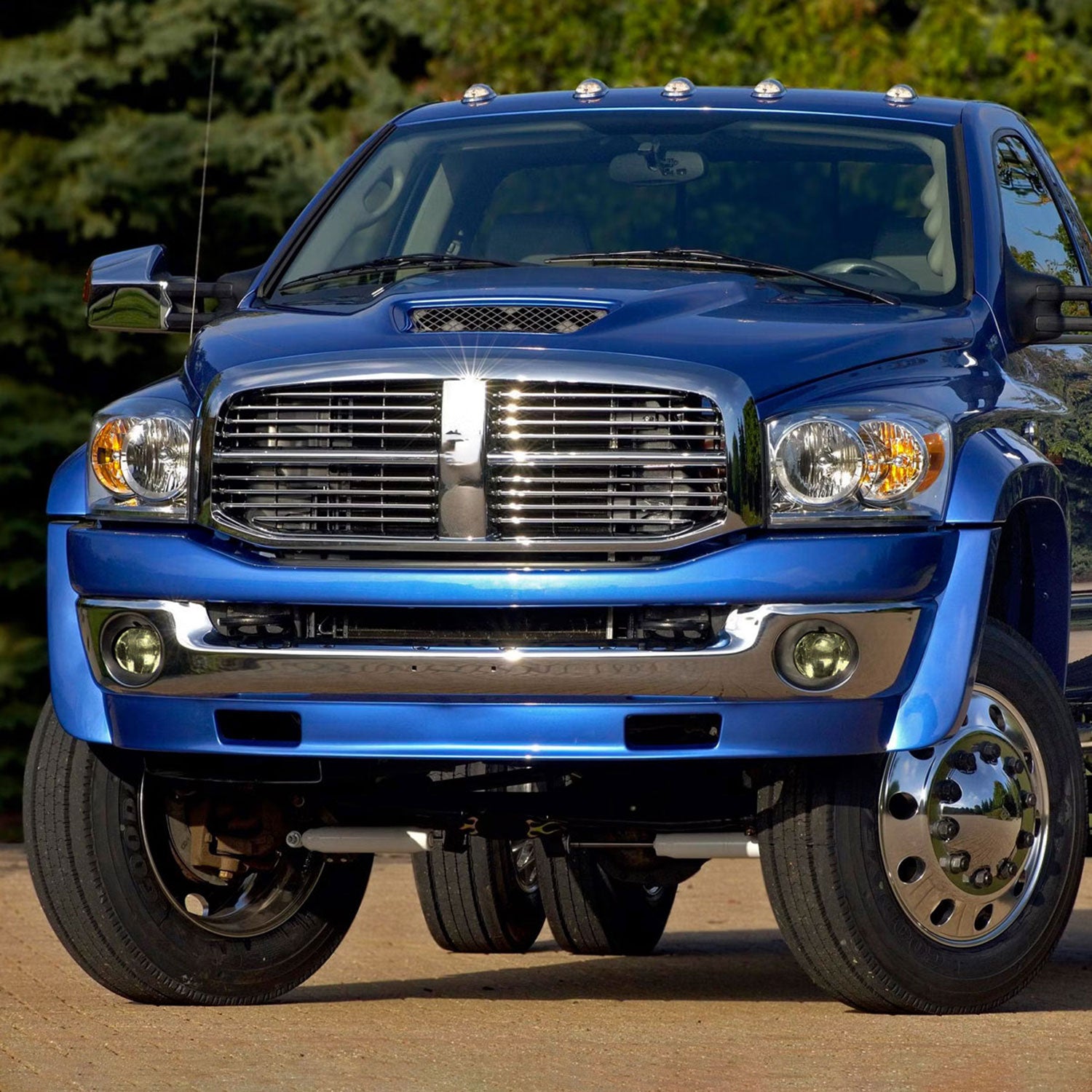 2002-2009 Dodge RAM 9006 Fog Lights w/ Mounting Brackets Chrome/Smoke Lens