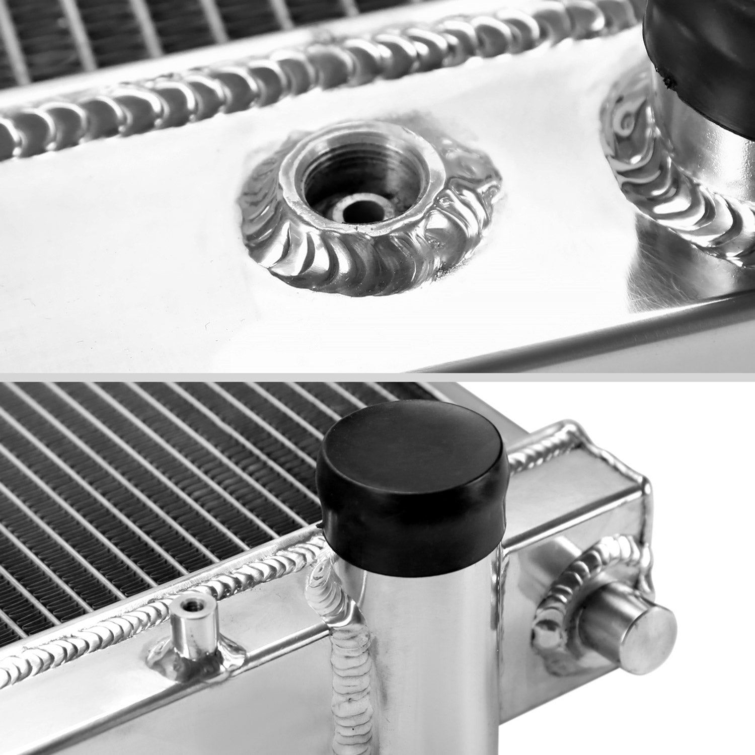 1999-2004 Ford F-250 F-350 F-450 F53 6.8L V10/ 7.3L V8 Diesel 3Row Radiator