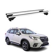 2019-2024 Subaru Forester Roof Rack Cross Bars Silver