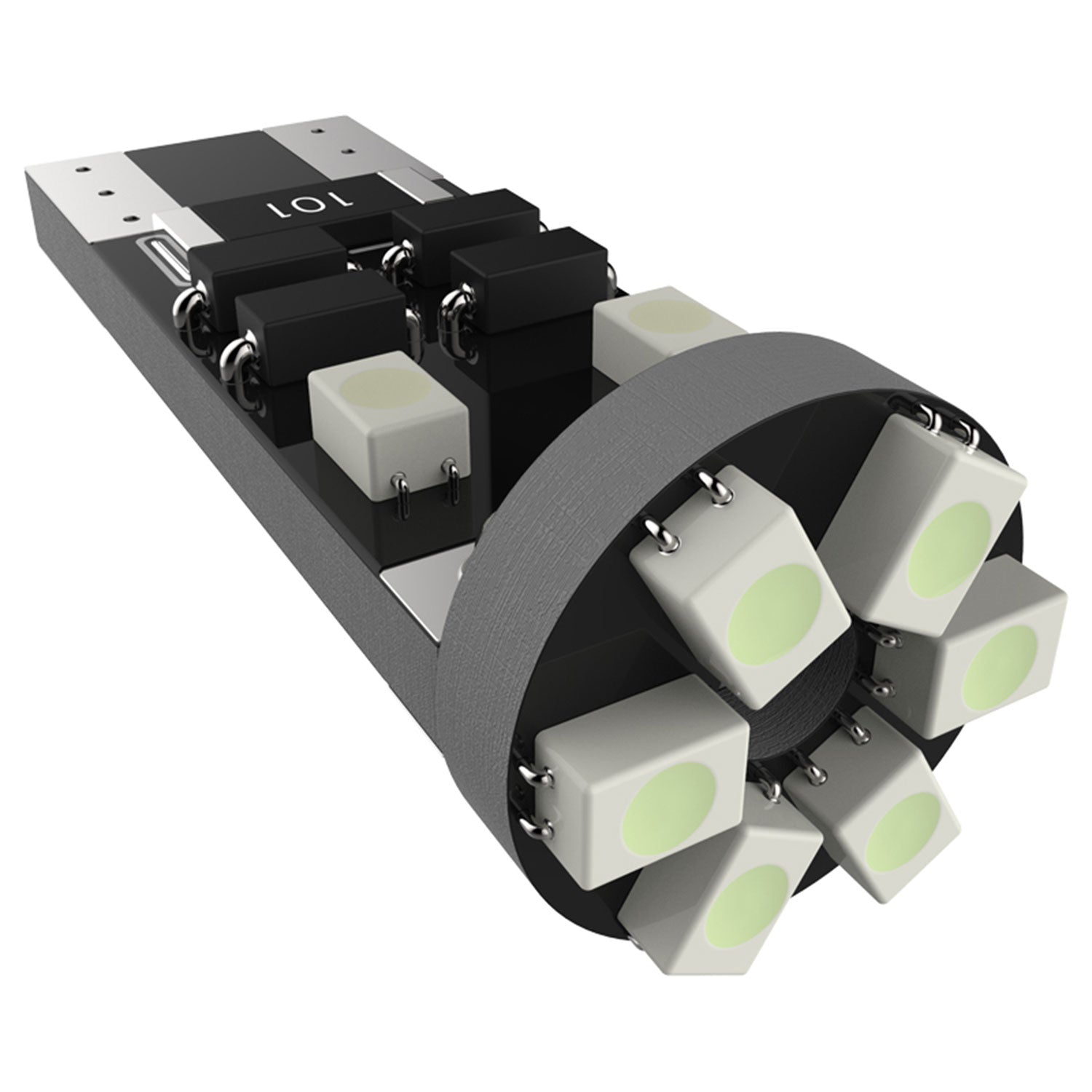 T10 10 SMD LED Bulb w/ Integrated Canbus - 2PC White