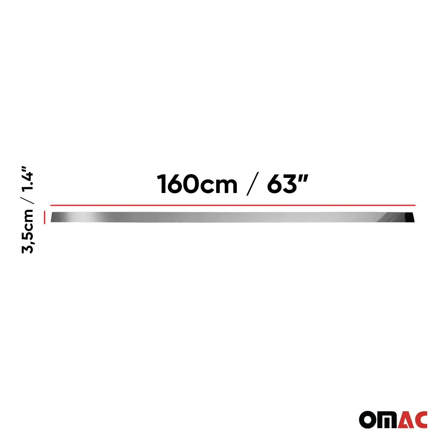 2014-2022 Land Rover Range Rover Sport Rear Trunk Molding Trim Stainless Steel Silver