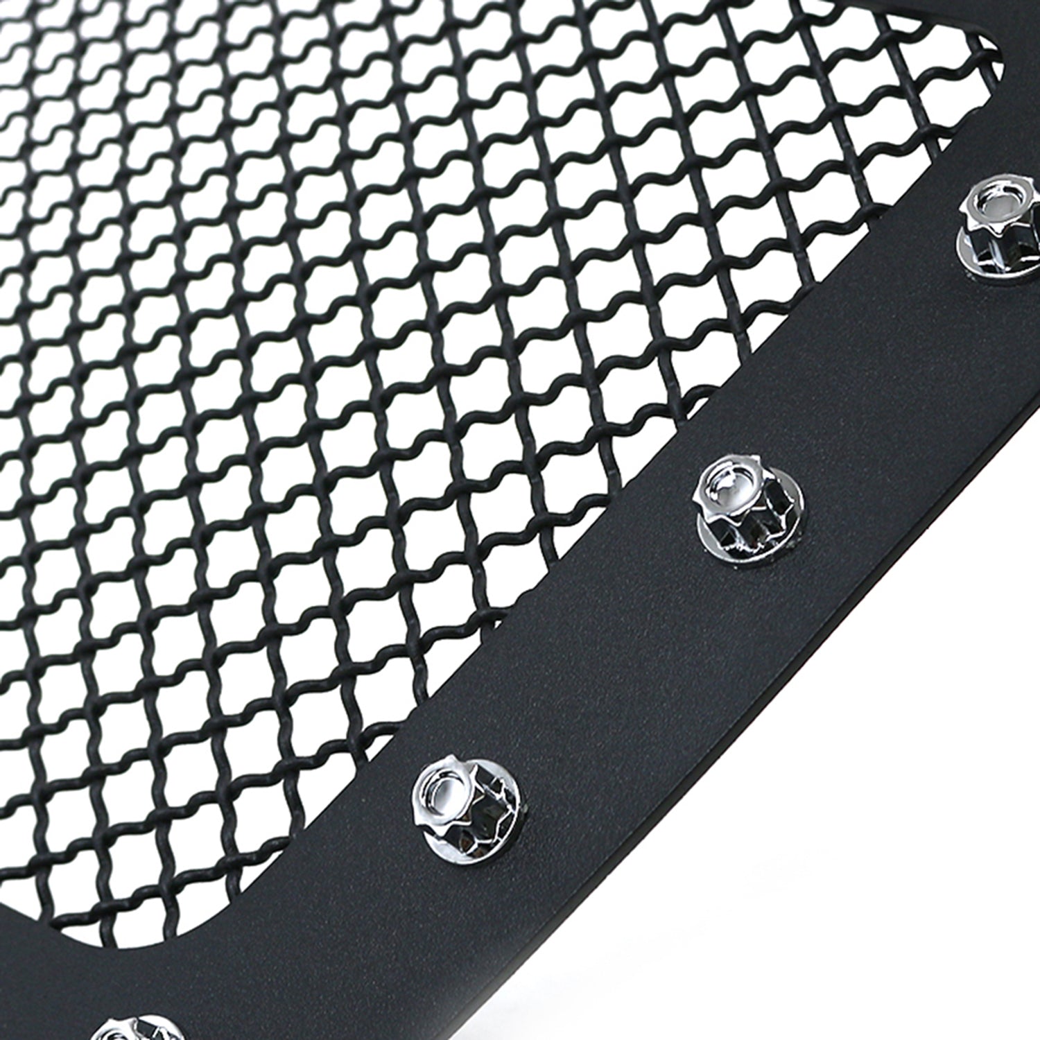 2003-2006 GMC Sierra 1500 Rivet Style Black S.Steel Mesh Grille Insert