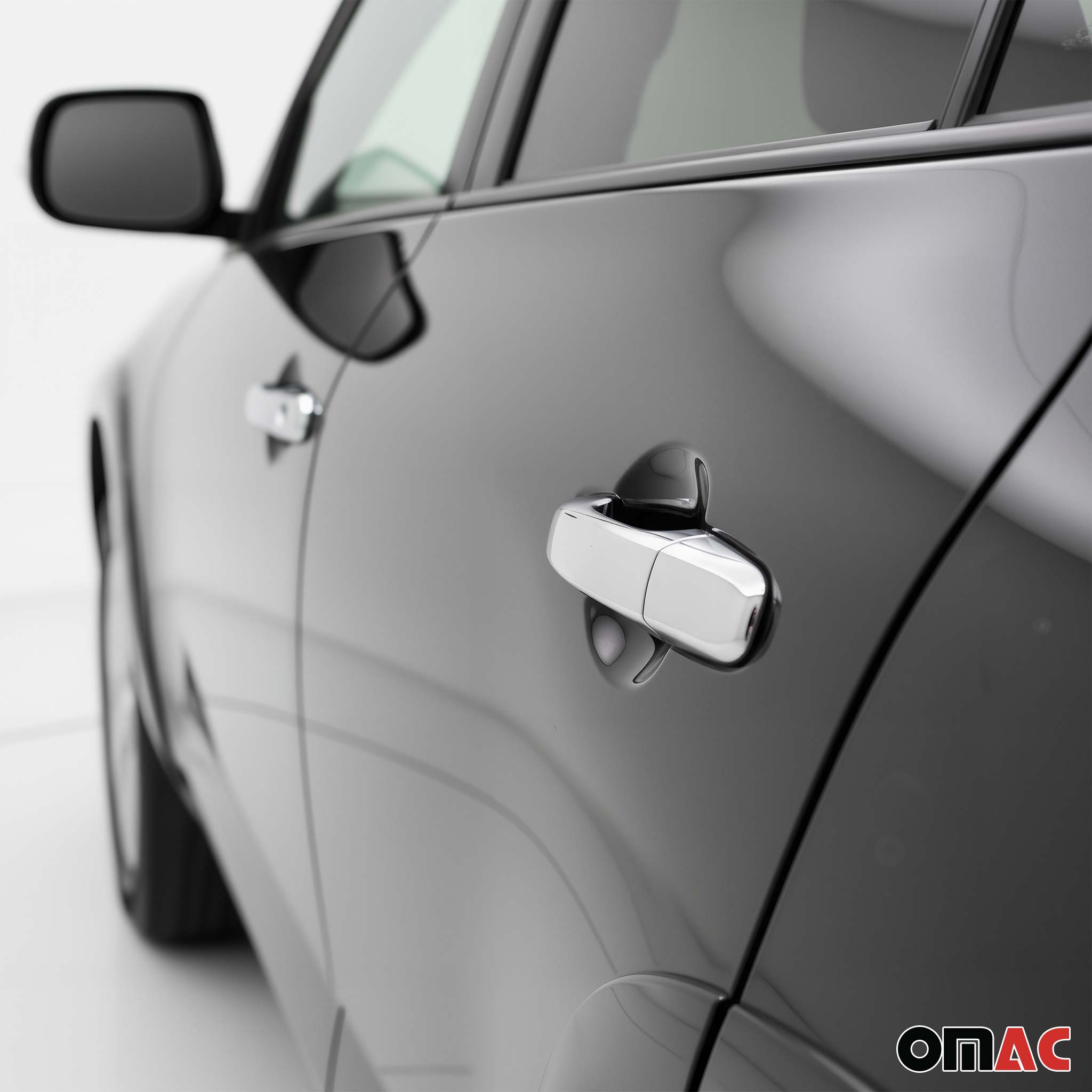 2006-2012 Toyota RAV4 Car Door Handle Cover Protector Stainless Steel Chrome Keyless