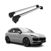 2019-2026 Porsche Cayenne Roof Rack Cross Bars Silver