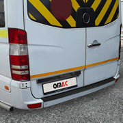 2006-2018 Mercedes Sprinter W906 Rear Bumper Guard Plastic Black