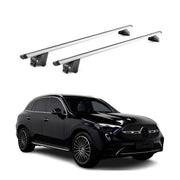 Roof Rack Cross Bars for Mercedes GLC Class X254 2023-2026 Aluminium Grey 2 Pcs