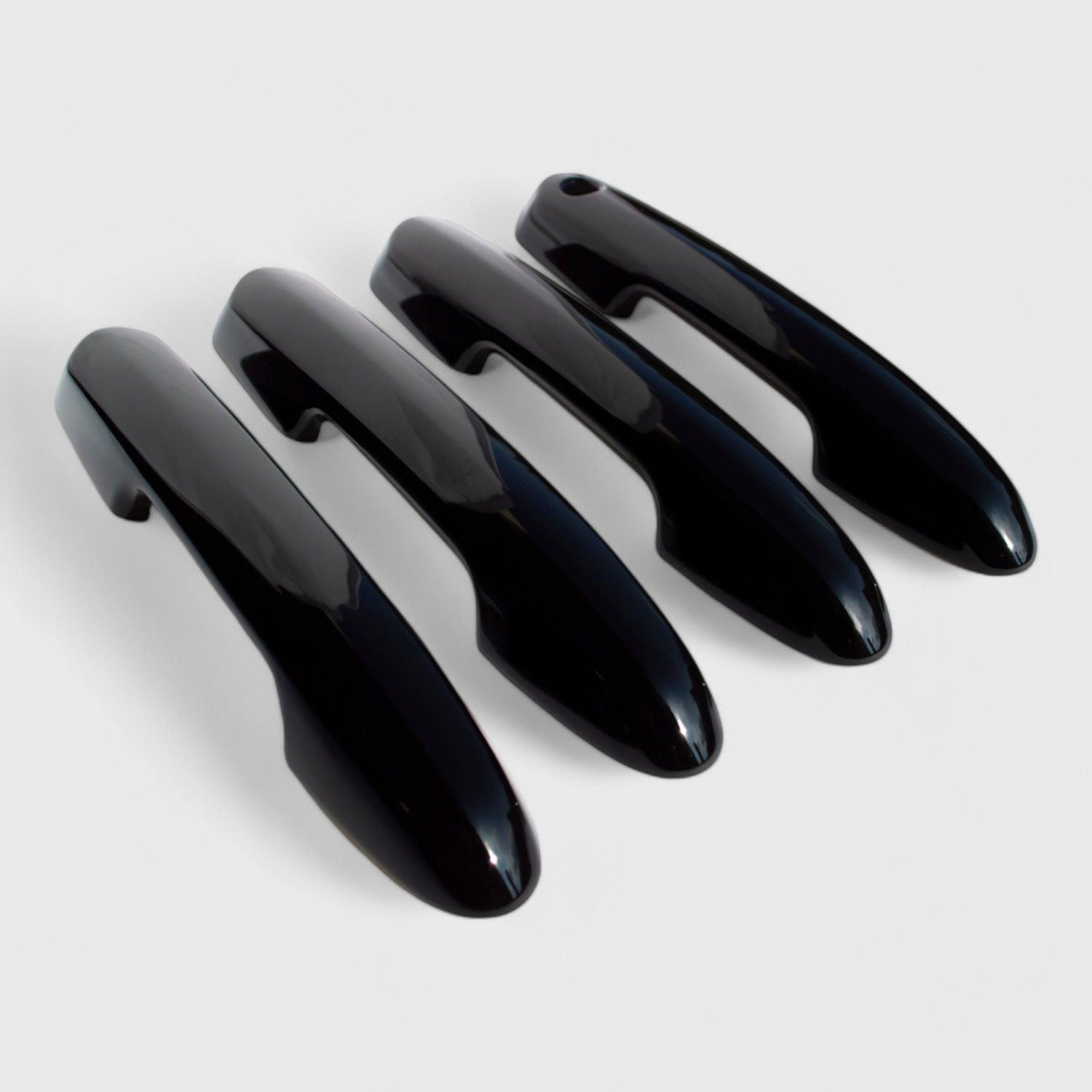 2019-2024 Toyota Highlander / RAV4 Door Handle Cover Gloss Black 4Pcs ABS Plastic