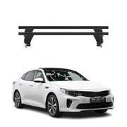 2016-2020 Kia Optima Sedan Roof Rack Cross Bars Black