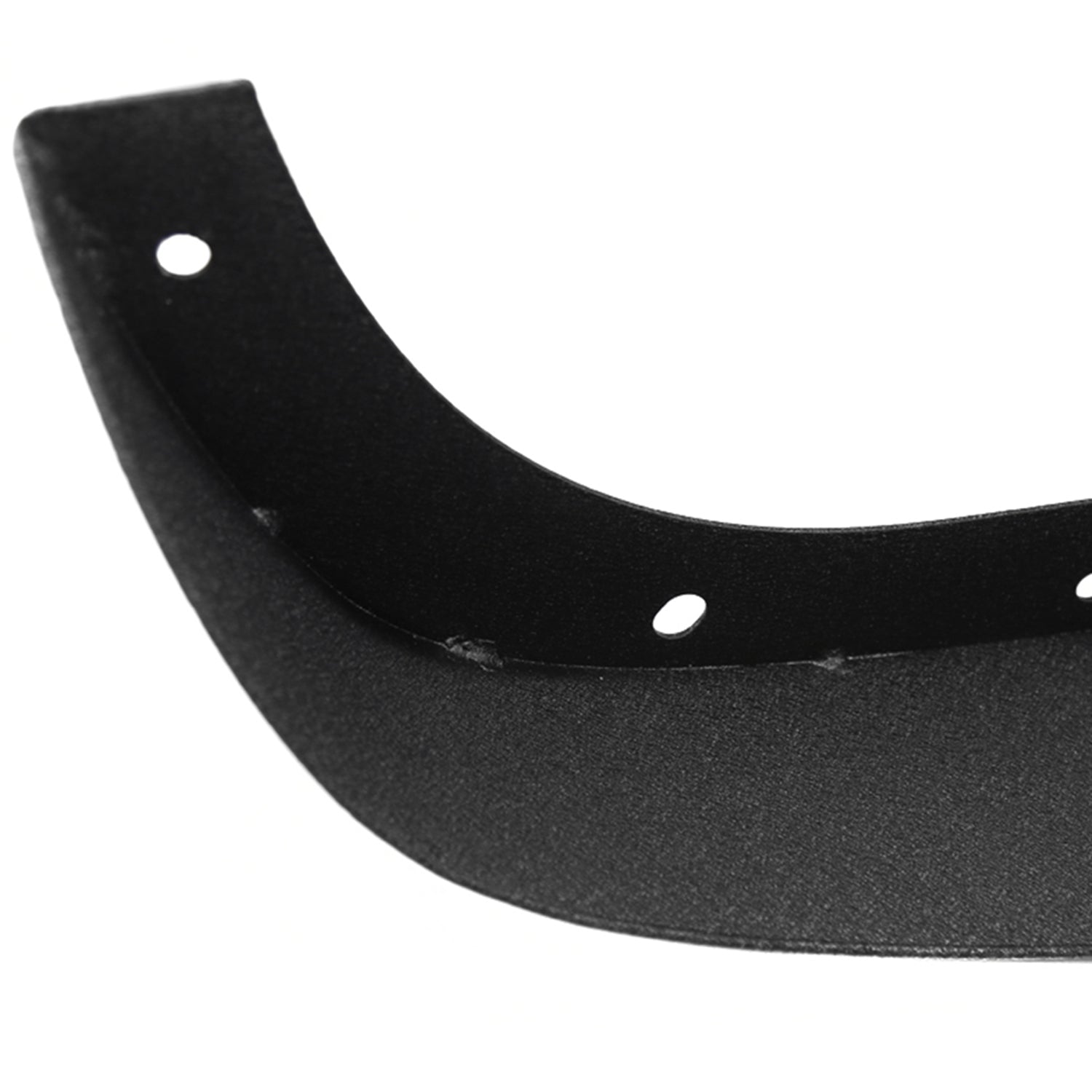 2007-2017 Jeep Wrangler JK Black Textured Steel Flat Fender Flares