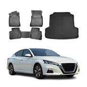 2019-2025 Nissan Altima Floor Mats & Cargo Liner Full Set Black