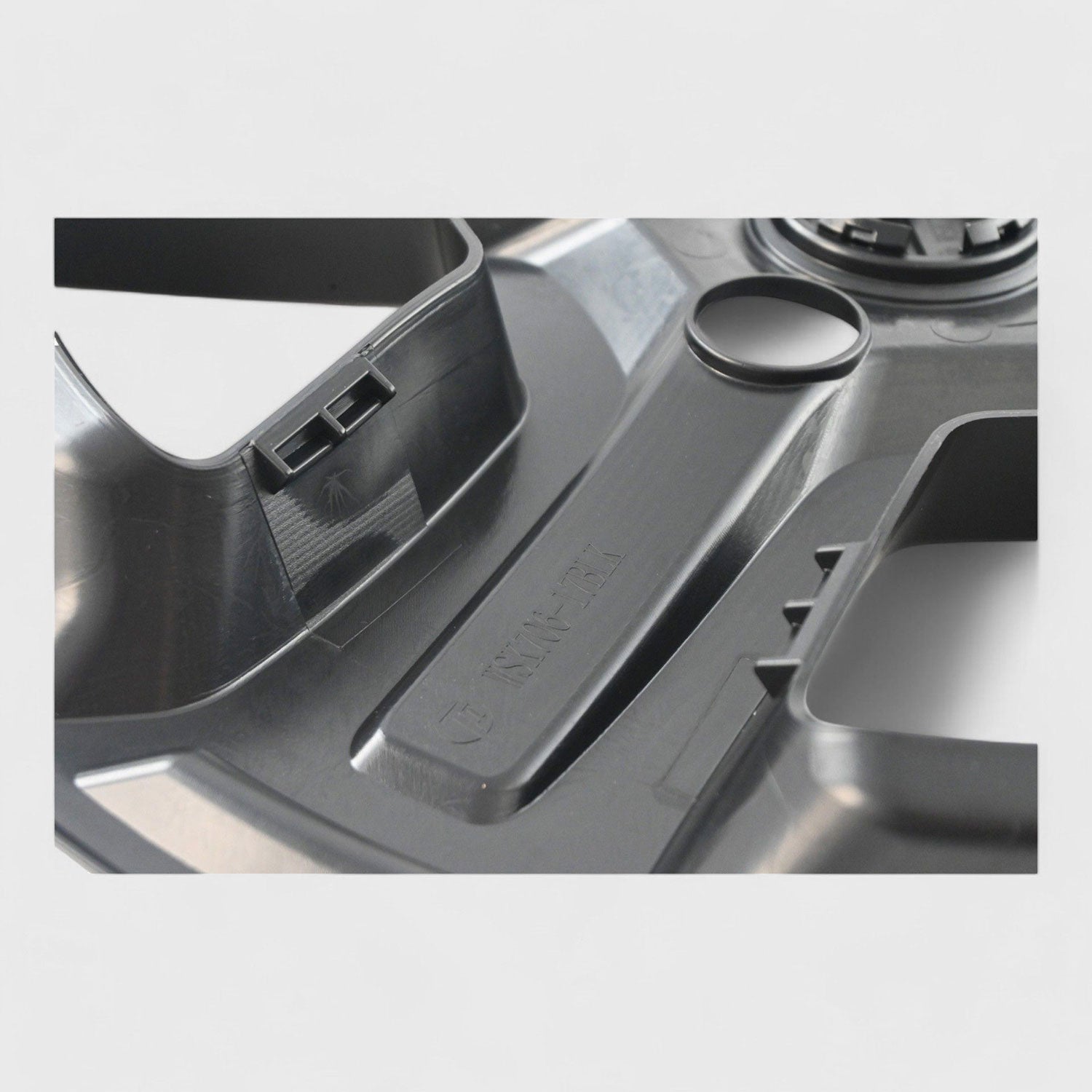 2018-2023 Jeep Wrangler JL Wheel Cover Hubcaps Set Gloss Black 10Pcs ABS Plastic