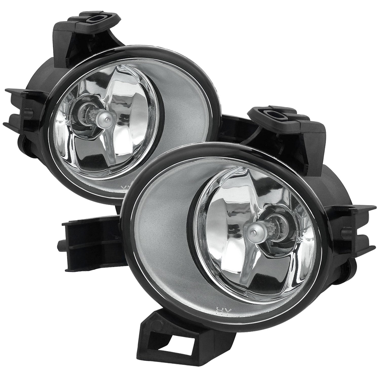 2004-2006 Nissan Quest/Altima H11 Fog Lights Kit Chrome Housing/Clear Lens