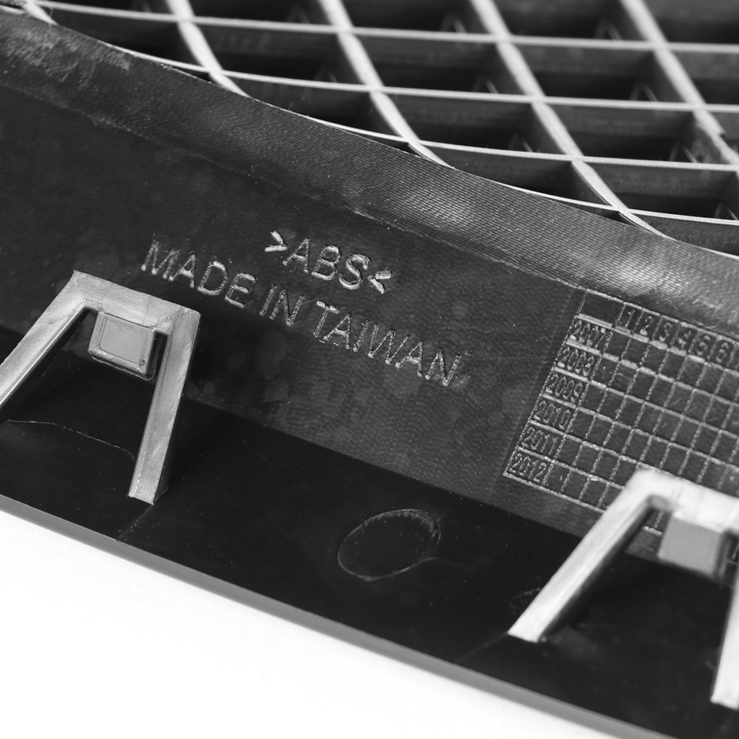 2007-2012 GMC Acadia Black ABS Mesh Grille