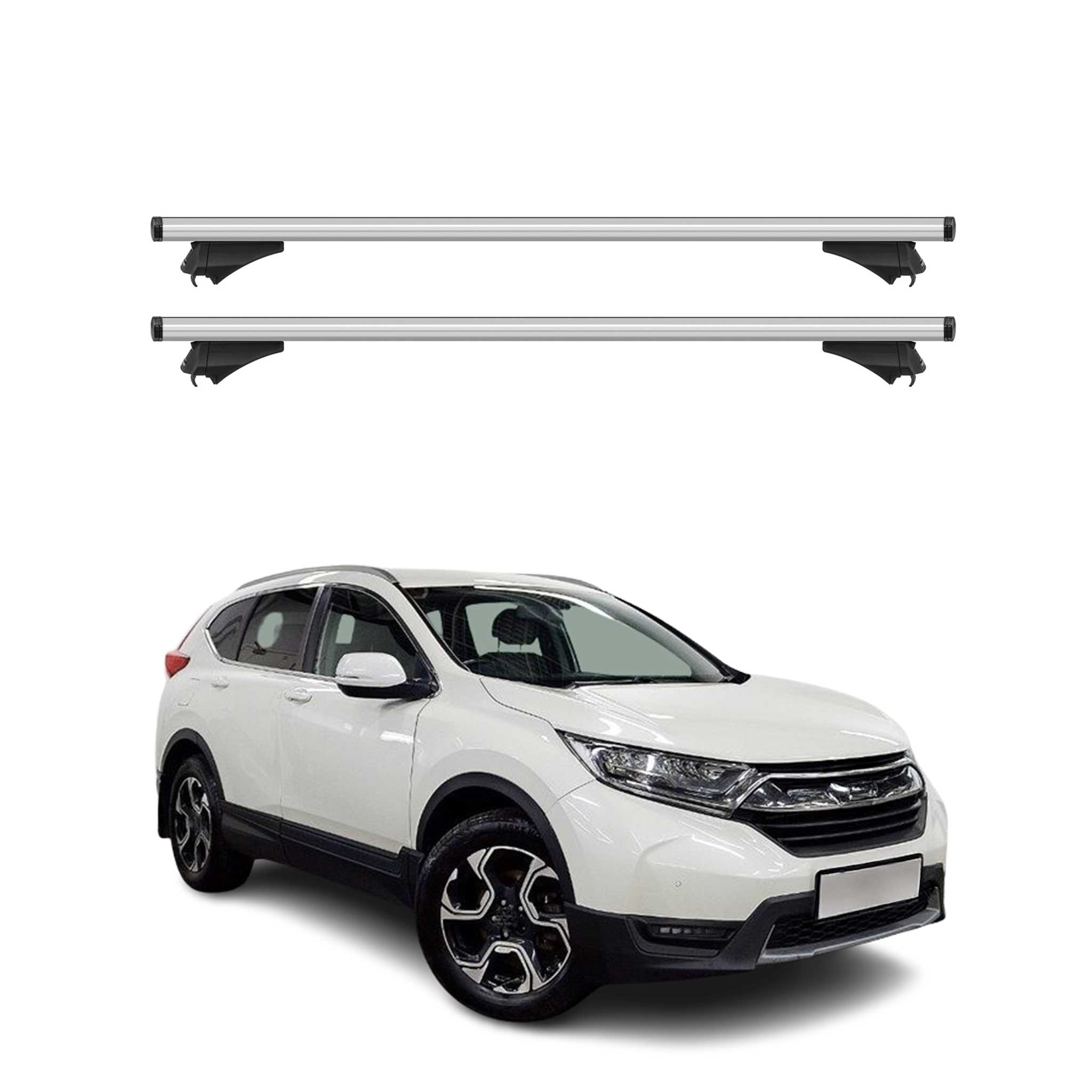 2017-2022 Honda CR-V Roof Rack Cross Bars Silver