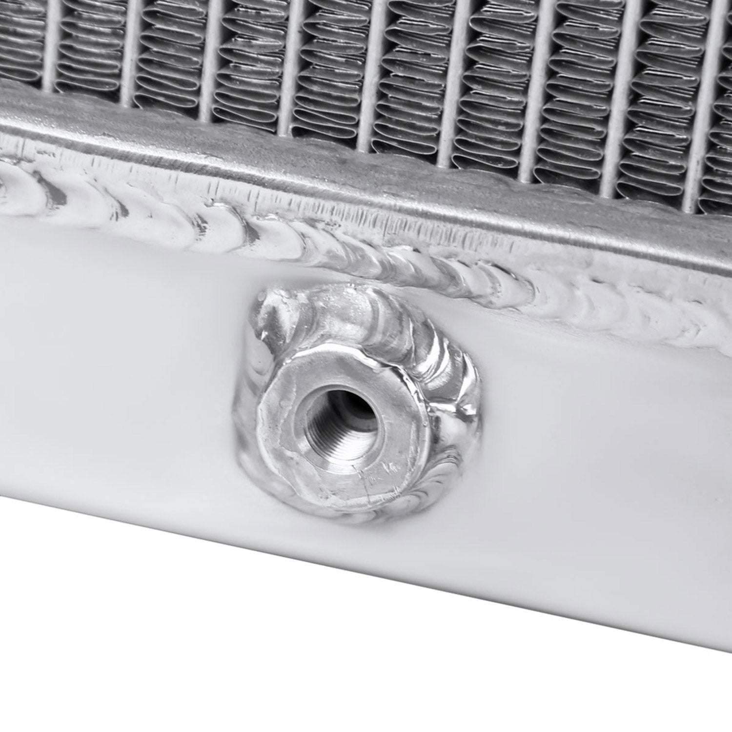 1955-1957 Chevrolet Bel Air Del Ray V8 MT Alu 3-Row Performance Radiator