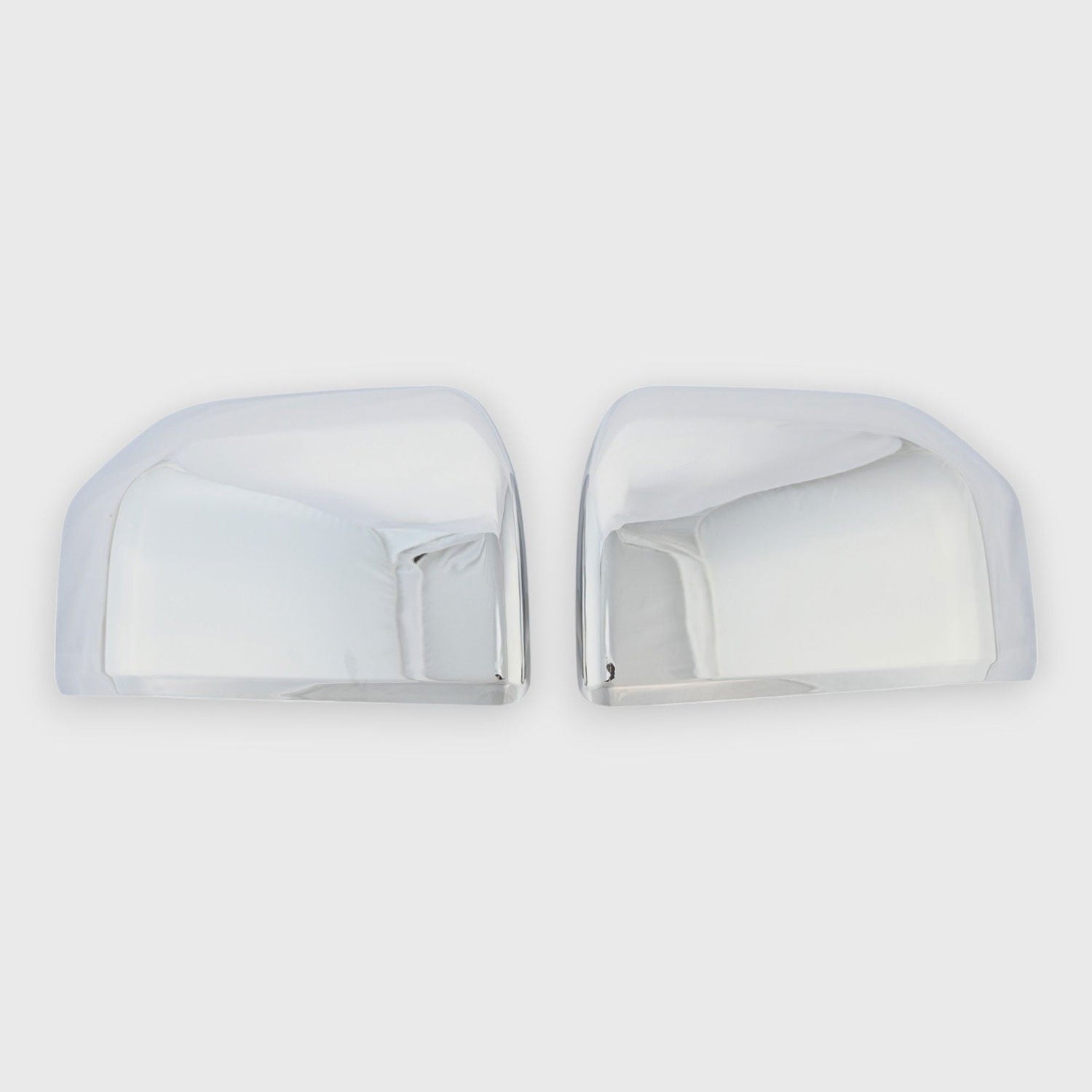 2015-2020 Ford F-150 Mirror Cover Caps Chrome 2Pcs ABS Plastic