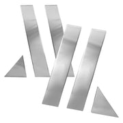 2005-2010 Chrysler 300 Dodge Magnum Door Pillar Posts Trim Chrome