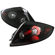 2006-2011 Mitsubishi Eclipse LED Tail Lights Matte Black Housing/Clear Lens
