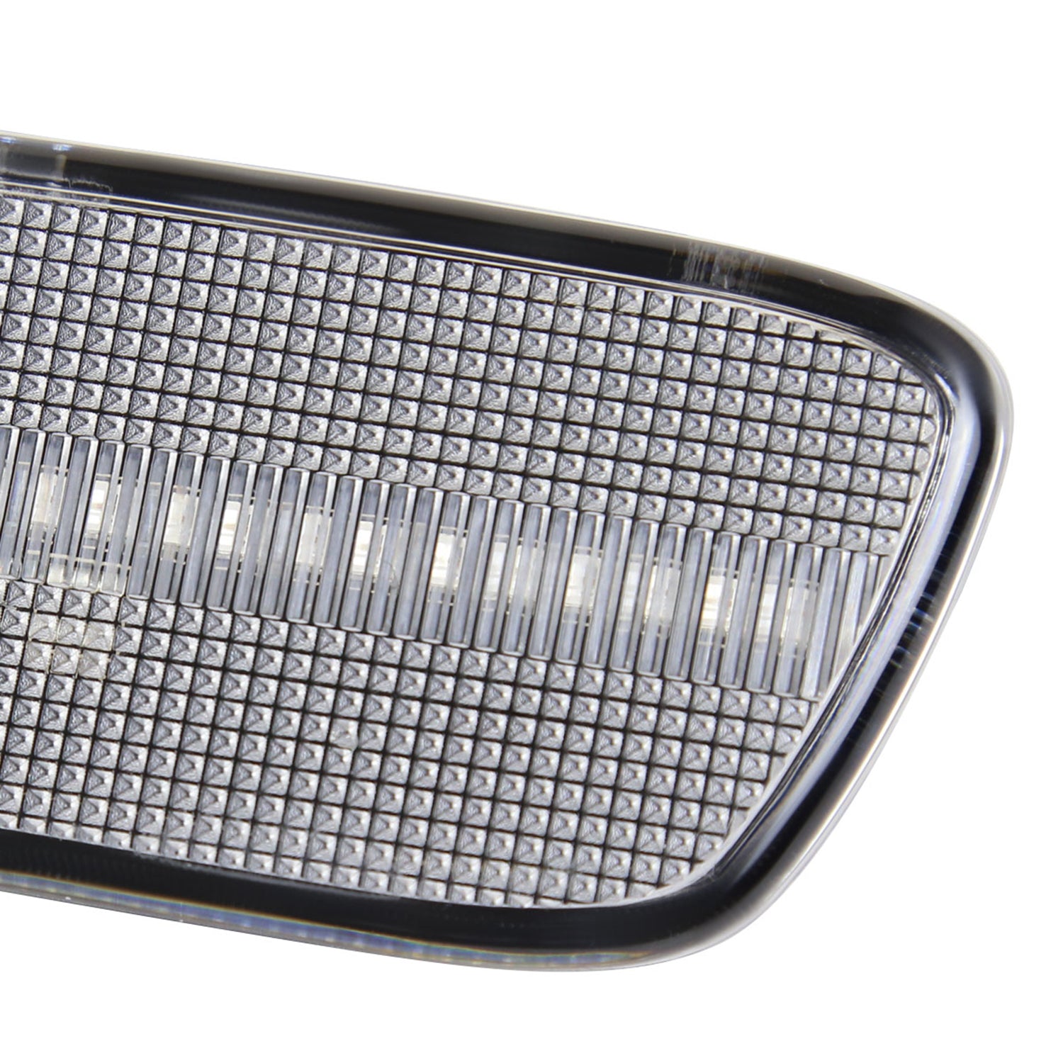 2005-2013 Chevy Corvette C6 Front & Rear LED Side Marker Lights Chrome/Clear