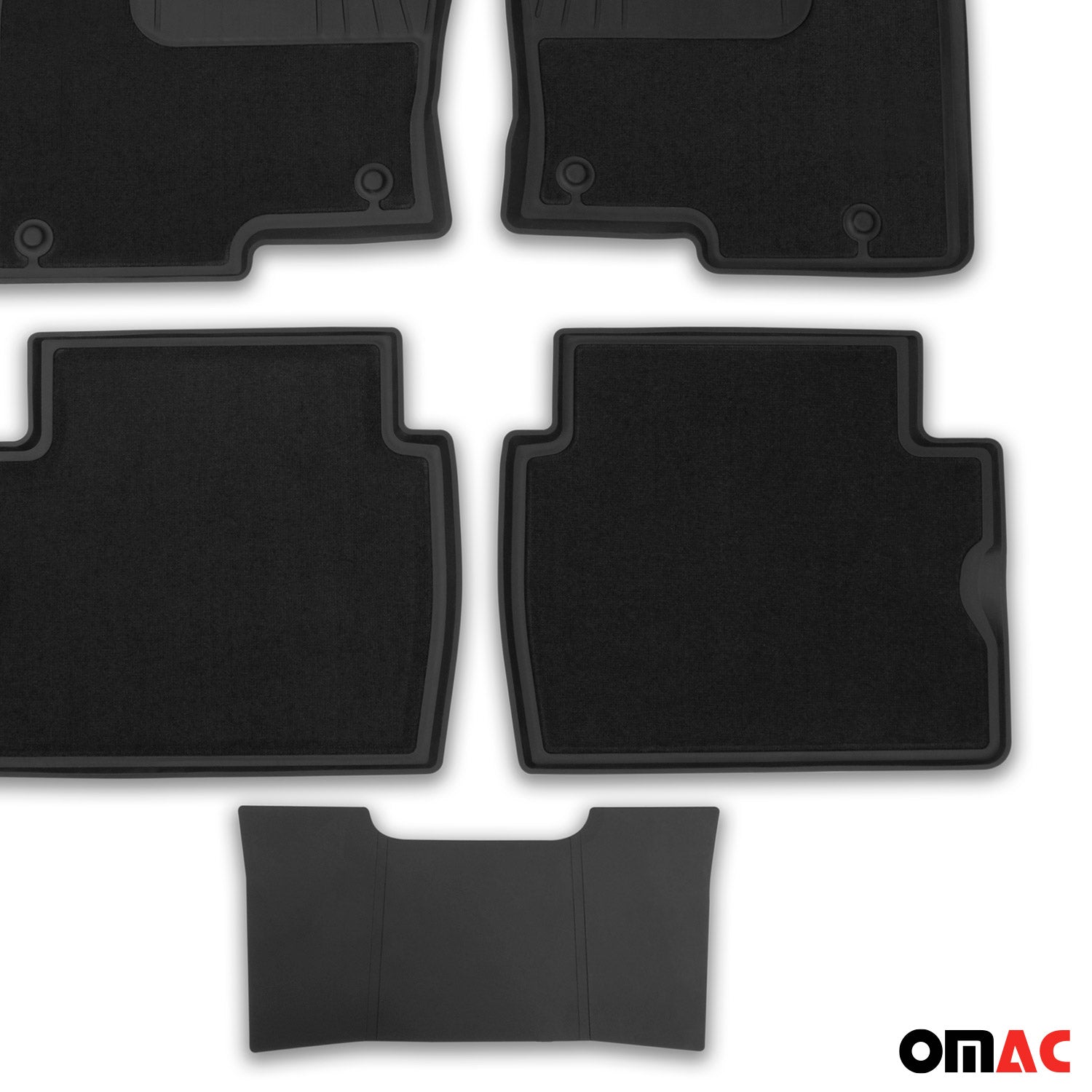 2017-2025 Mazda CX-5 Floor Mats Liners Full Set All Weather Black