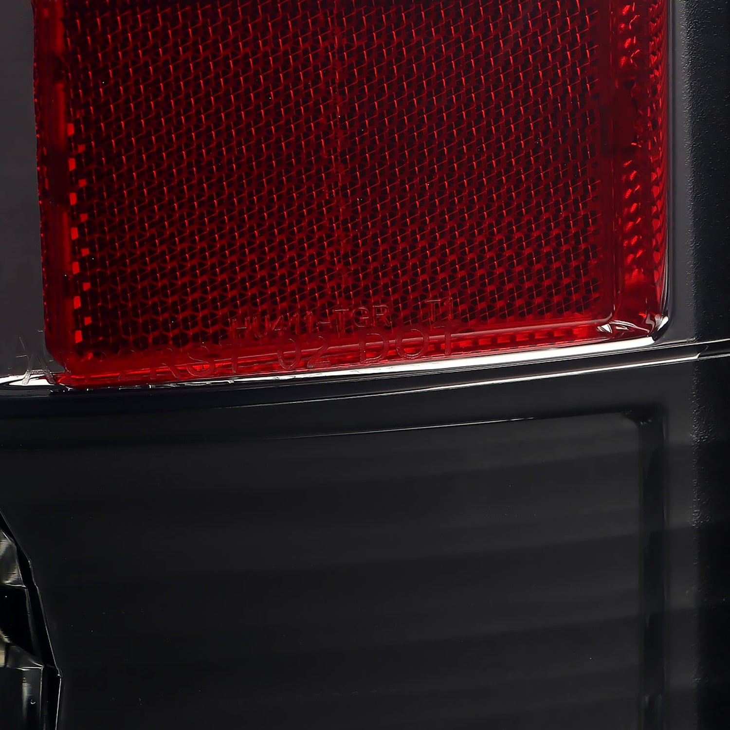 2007-2009 Dodge RAM 1500/2500/3500 LED Tail Lights Chrome Housing/Smoke Lens