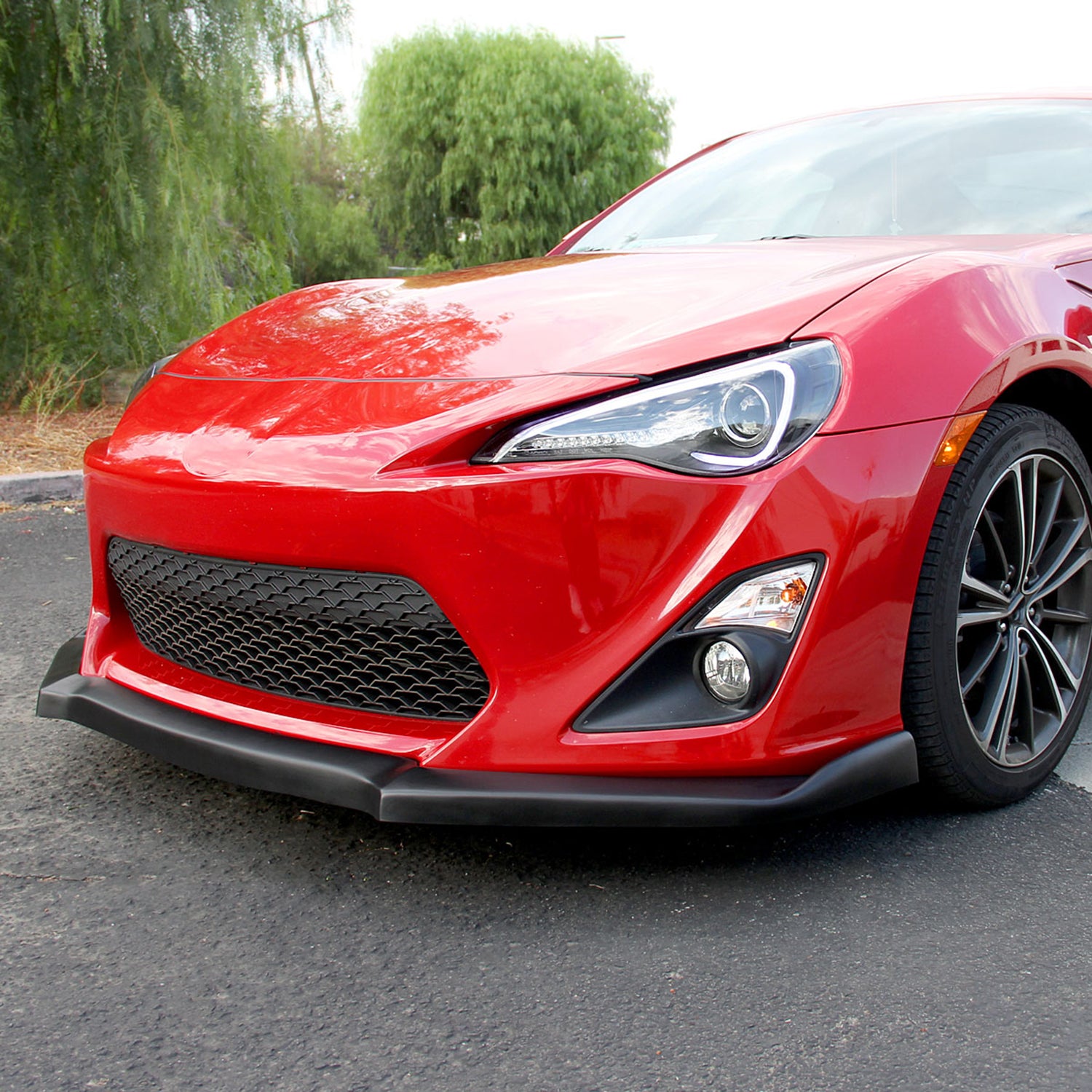 2013-2016 Scion FRS/Toyota 86/Subaru BRZ Black Polypropylene Bumper Lip