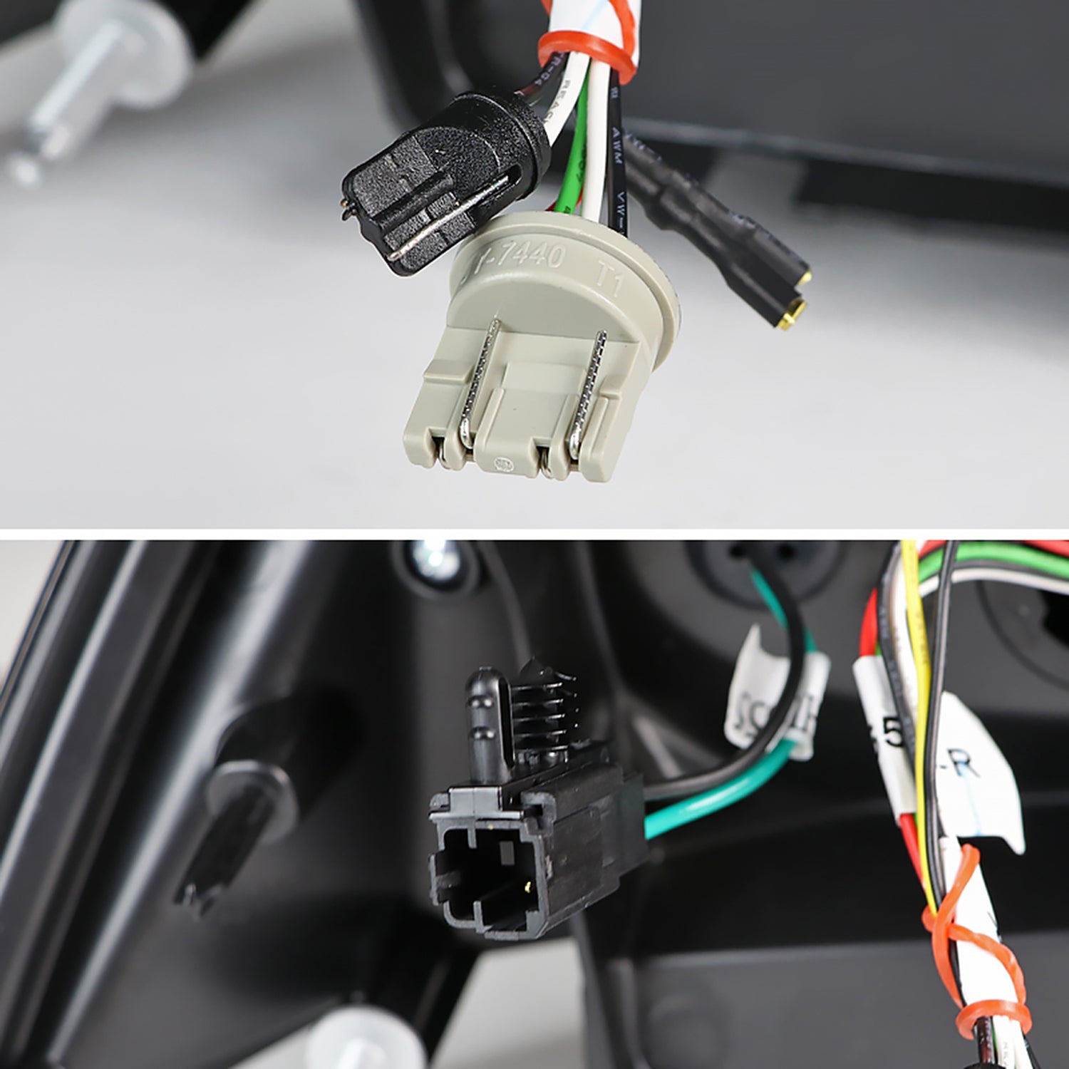 2010-2012 Ford Fusion LED Tail Lights Chrome Housing/Smoke Lens