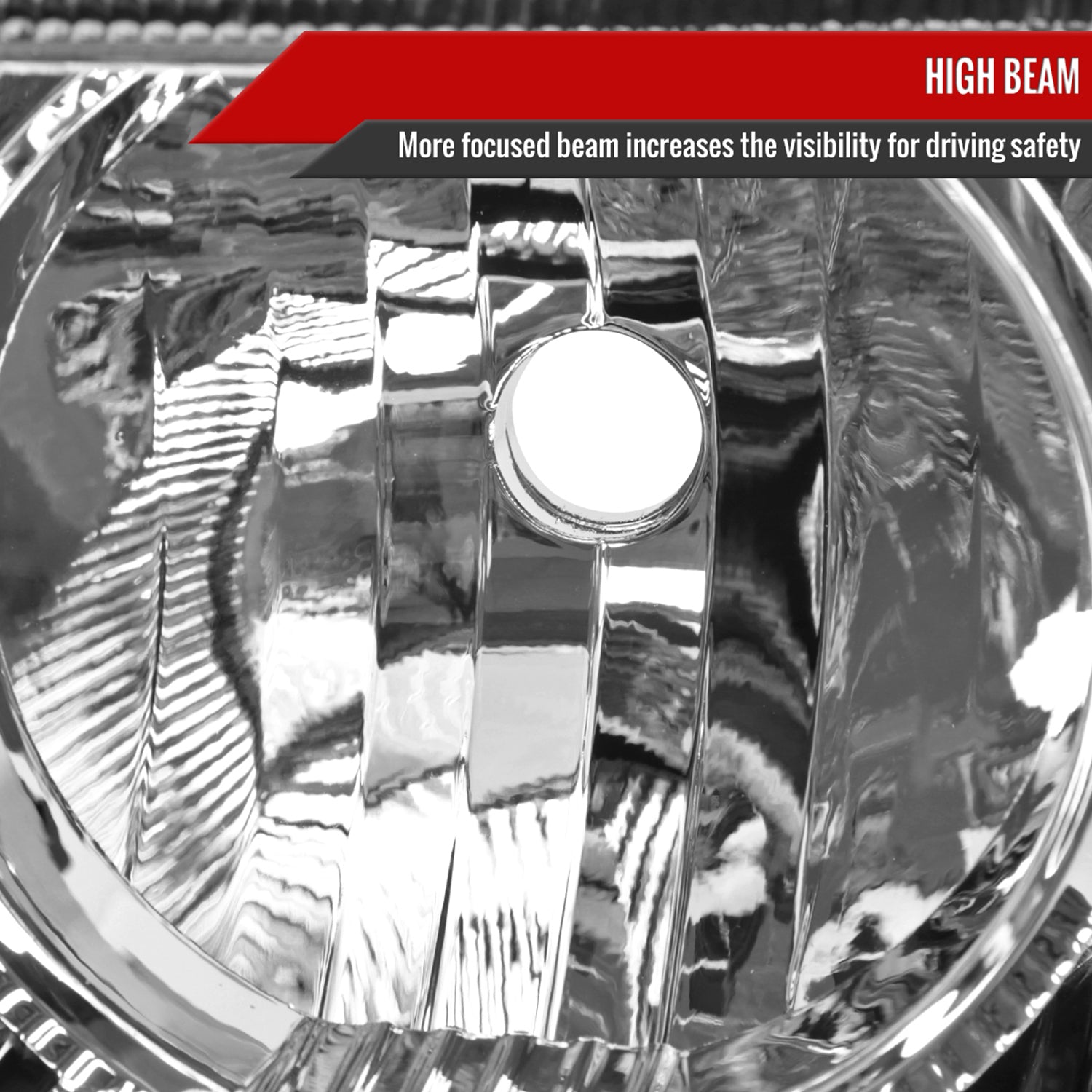 2005-2010 Chrysler 300 Factory Style Headlights Chrome Housing/Clear Lens