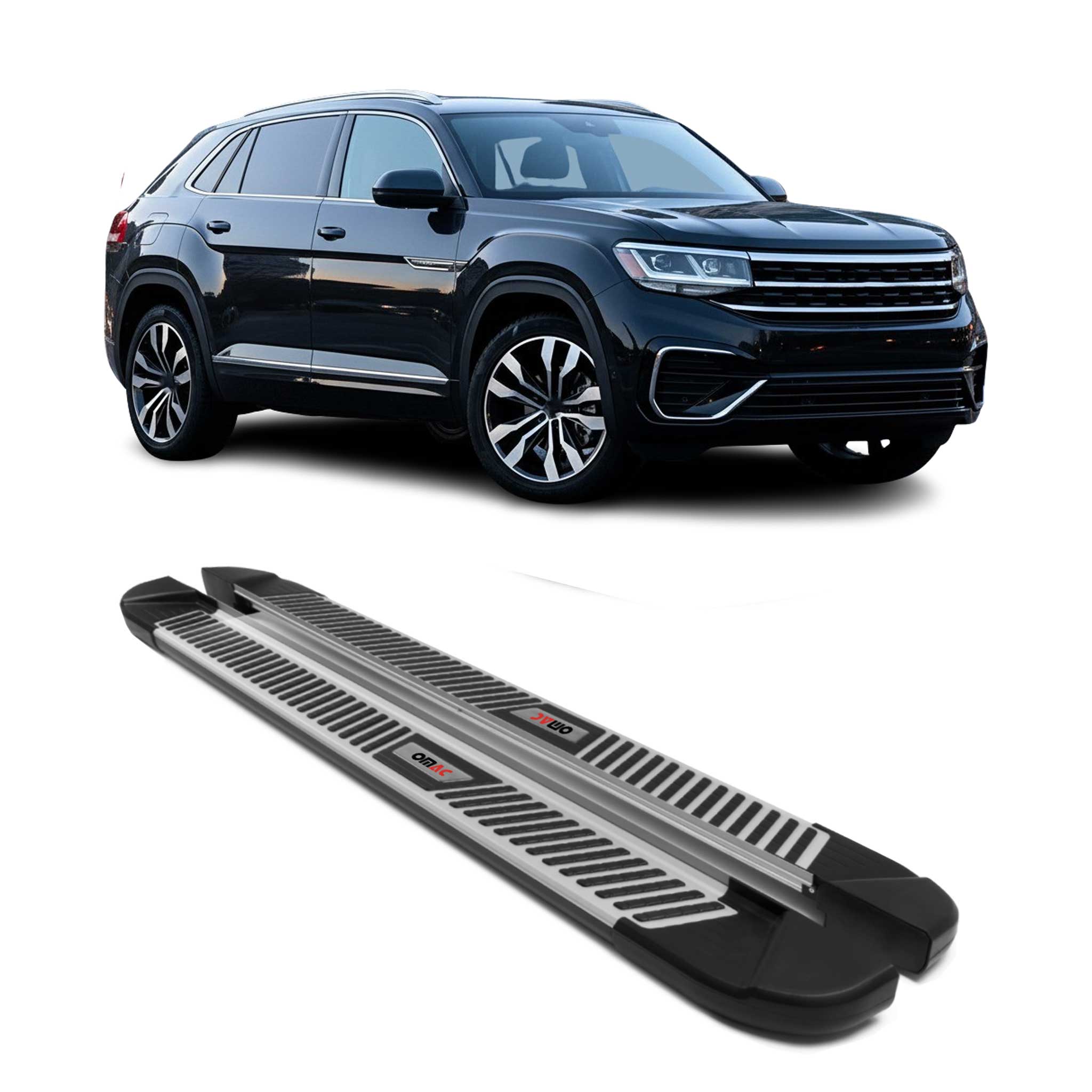 2018-2025 VW Atlas / Cross Sport / Teramont Nerf Bar Side Step Running Boards 2x