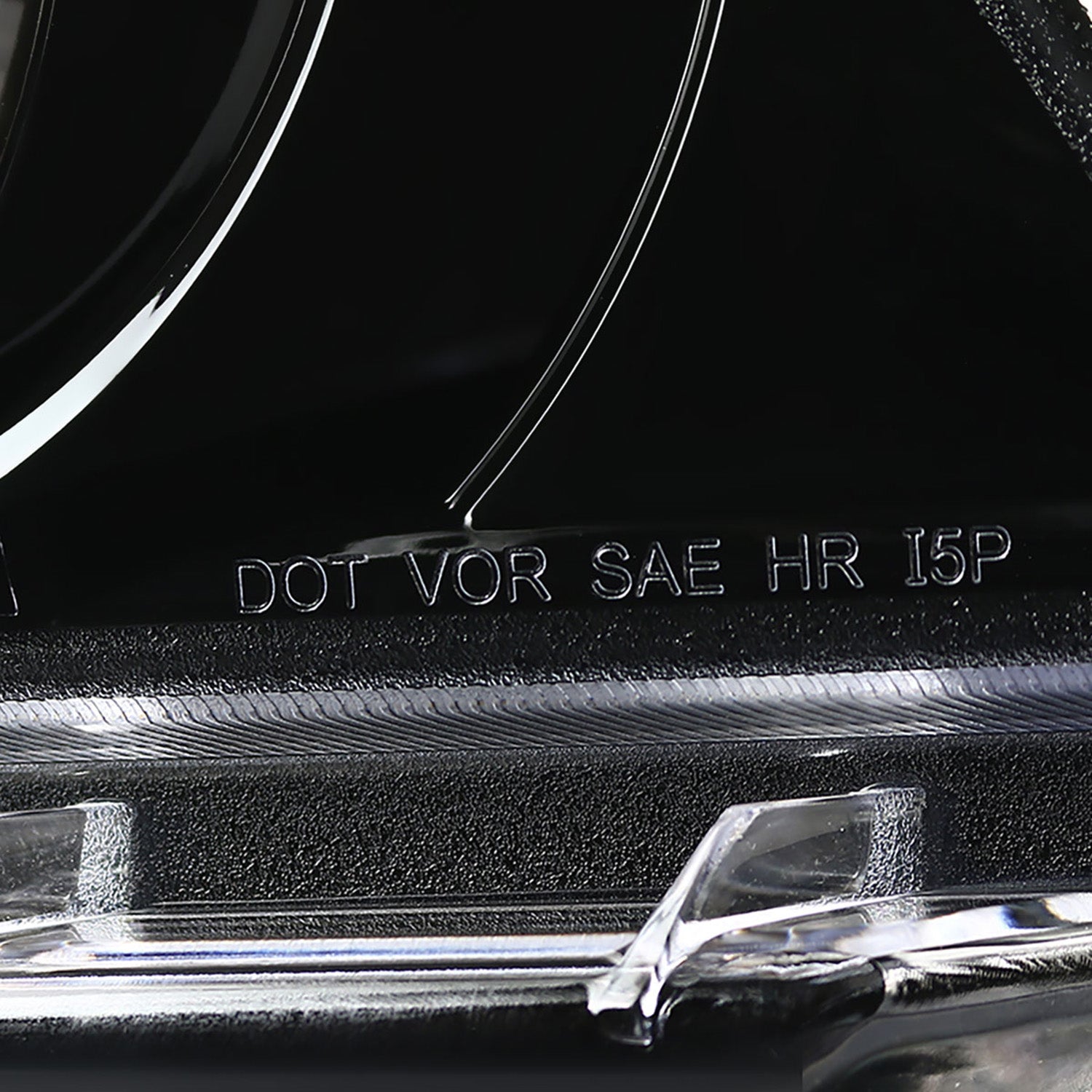 2010-2014 Ford Mustang LED Bar Projector Headlights Turn Signals Jet Black