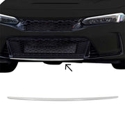 2019-2021 Honda Civic FL Sedan Front Bumper Grill Trim Molding Silver 1Pc Stainless Steel