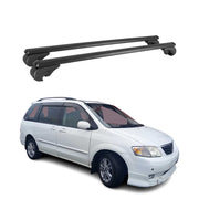 2000-2006 Mazda MPV Roof Rack Cross Bars Black
