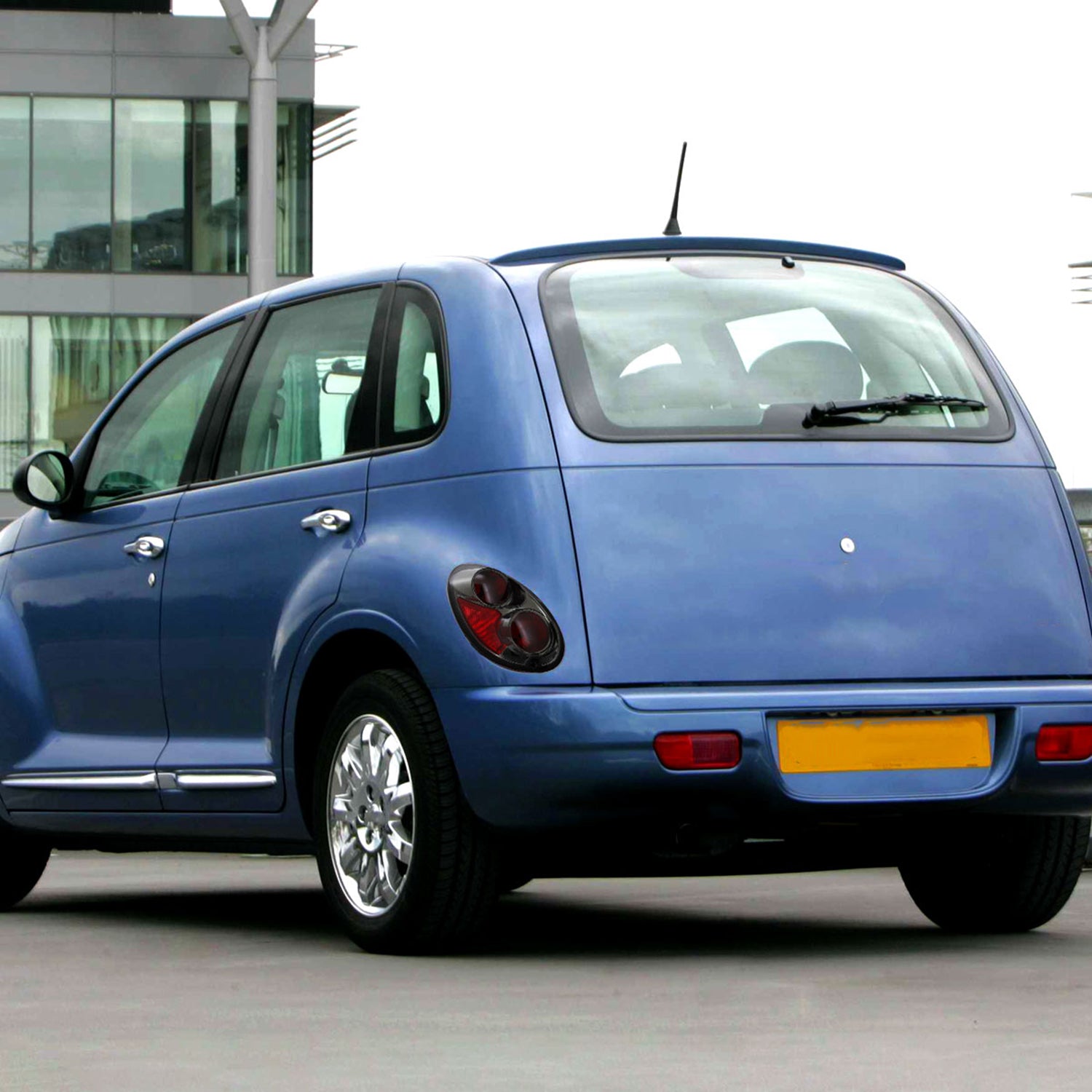 2001-2005 Chrysler PT Cruiser Tail Lights Chrome Housing/Smoke Lens