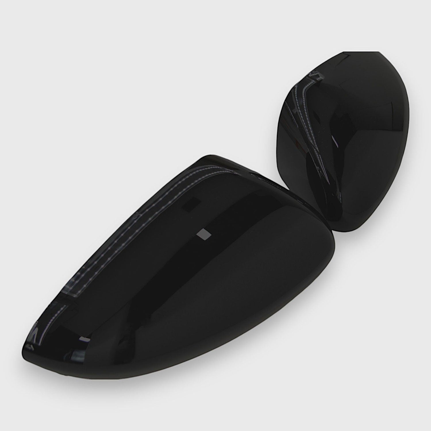 2018-2025 Honda Accord Mirror Cover Caps Gloss Black 2Pcs ABS Plastic